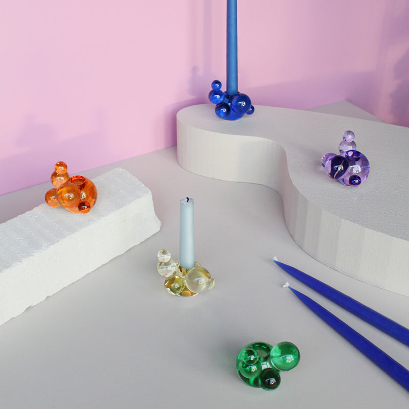 Stences Bubble Candlestick Orange