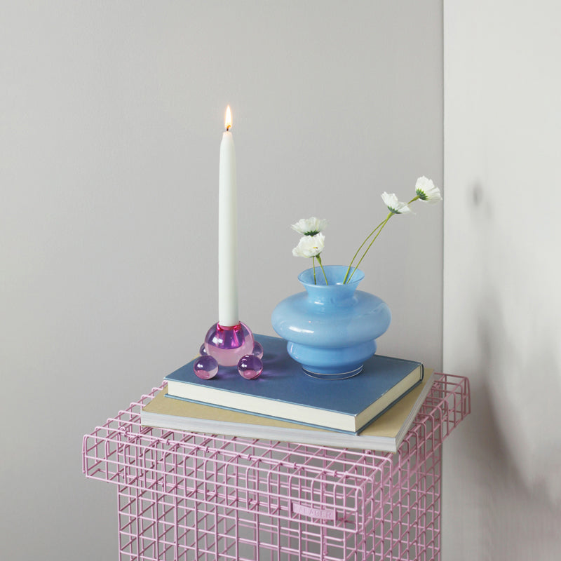Stences Bubble Candlestick Pink