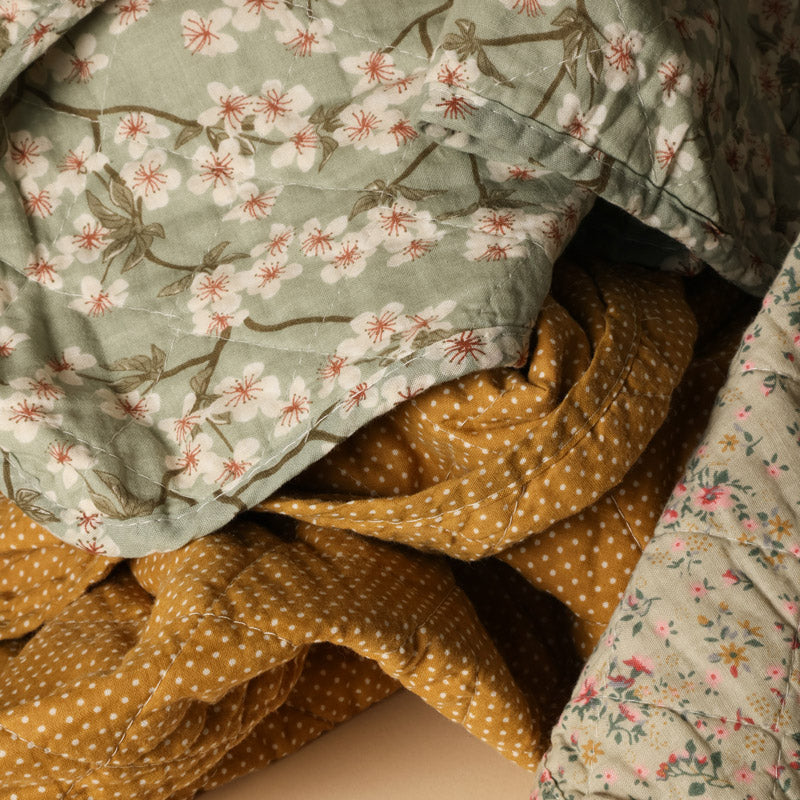 Au Maison Quilt Ethnic, amalia-verte, 140x180 cm