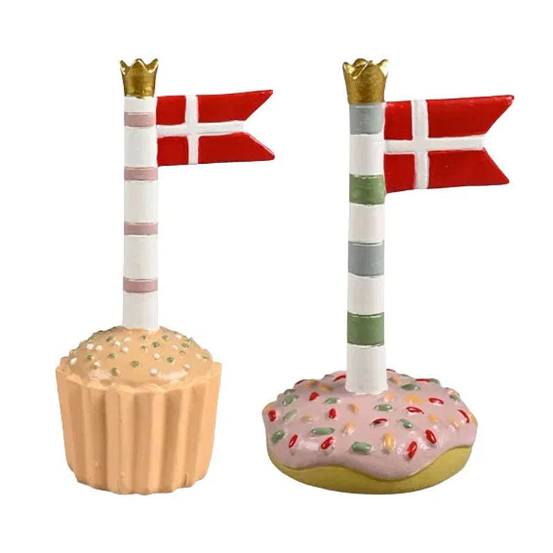 Flag til fødselsdag, 2 stk.