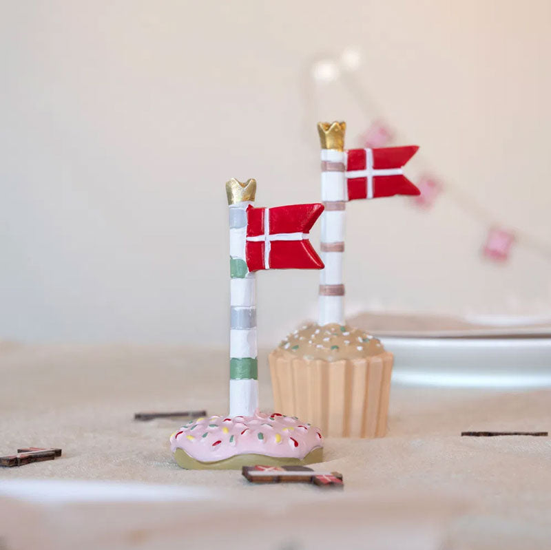 Flag til fødselsdag, 2 stk.