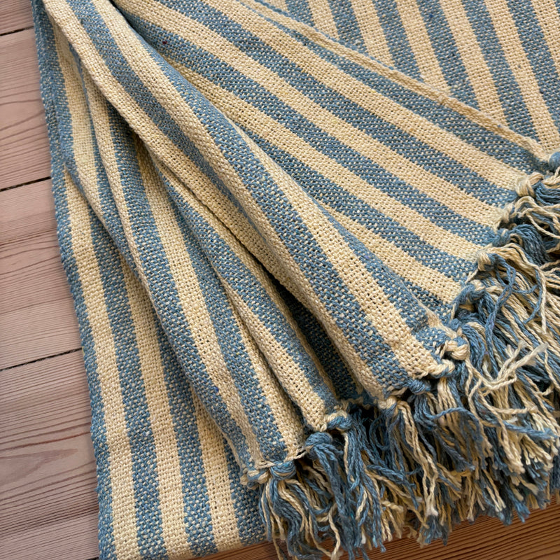 Recycled plaid - Stribet Gul/Mint