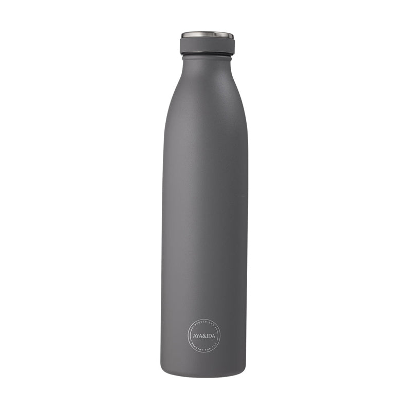 AYA&IDA Drikkeflaske Dark Grey 750 ml