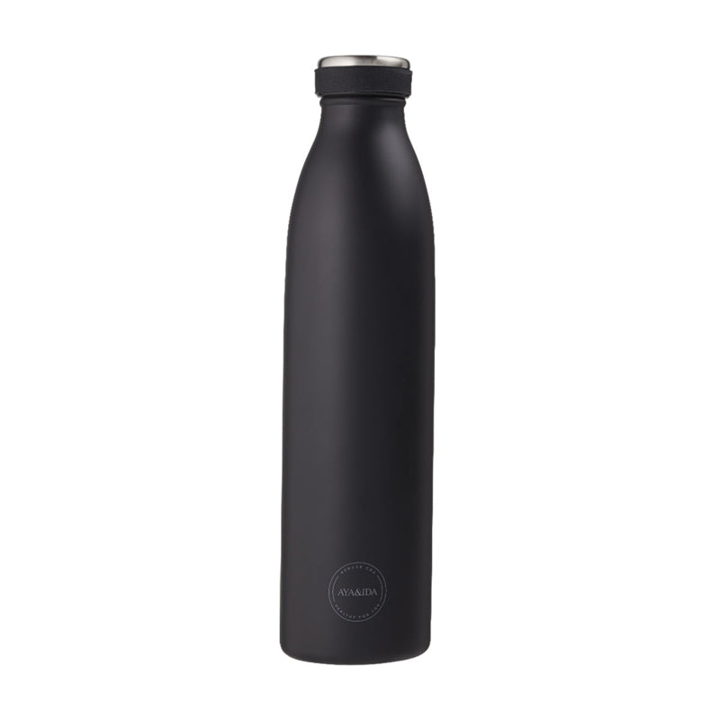 AYA&IDA Drikkeflaske Matte Black 750 ml