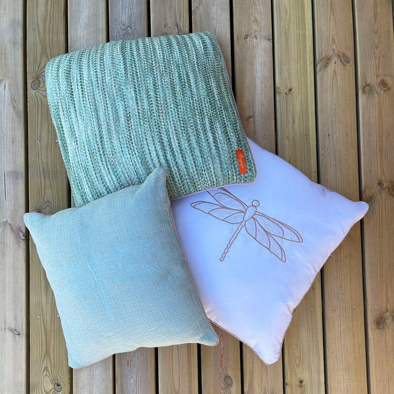 Gaspar pude Boucles jacquard