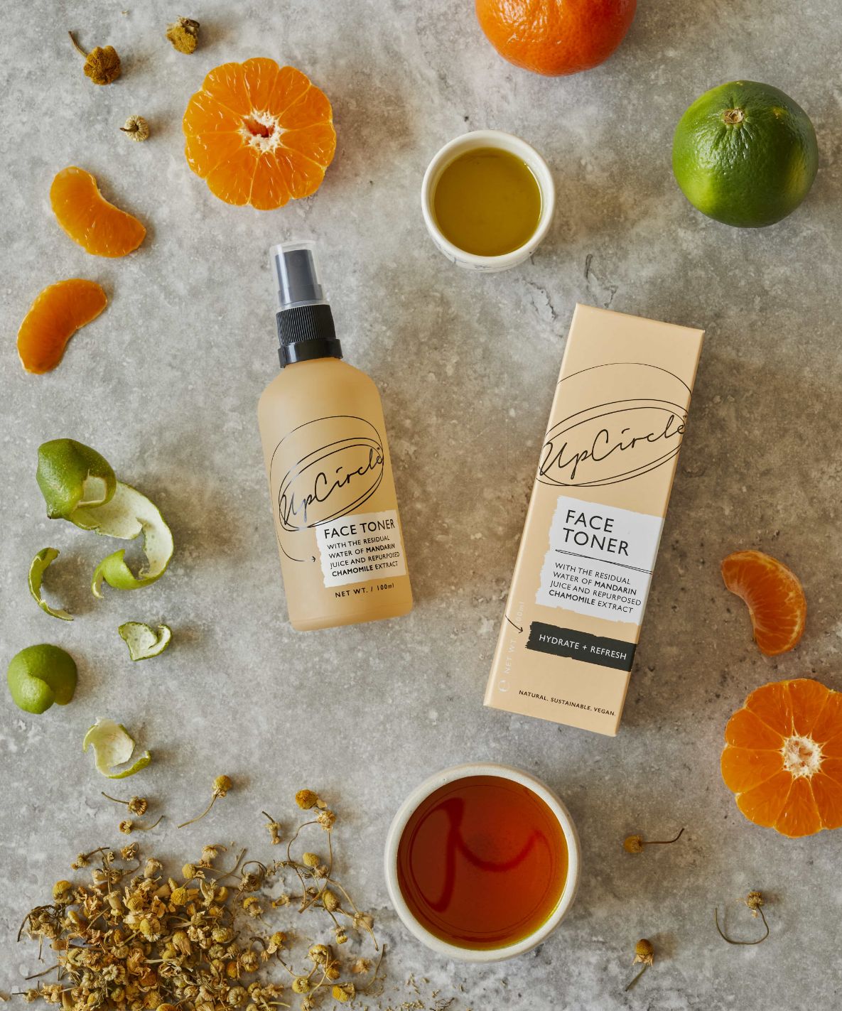 UpCircle Face Toner with Mandarin and Chamomile