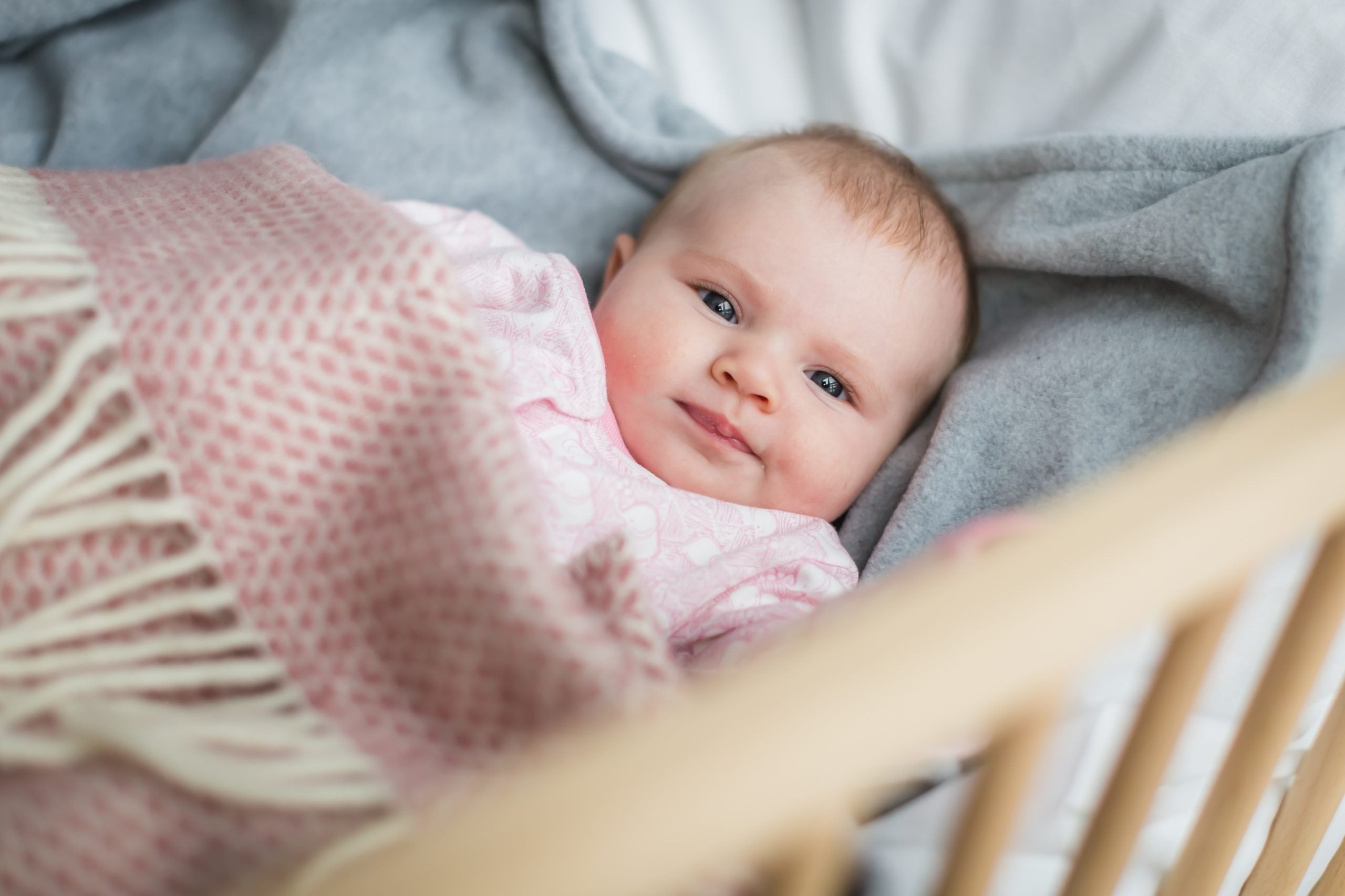 Tweedmill babytæppe – Beehive Petrol