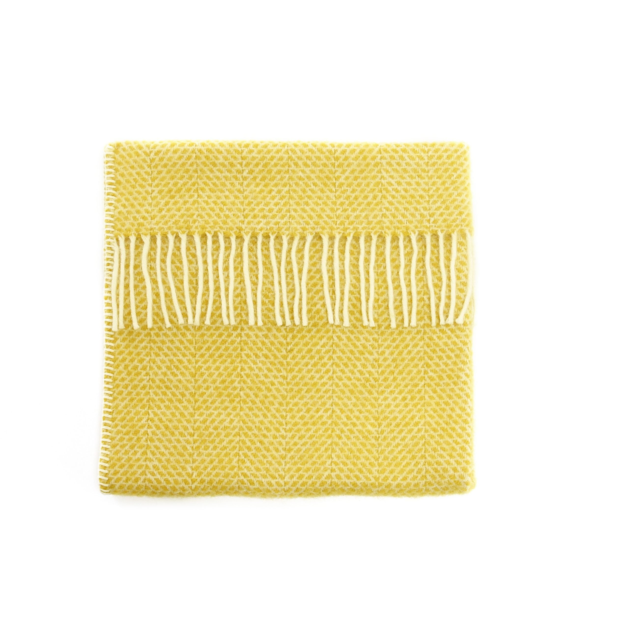 Tweedmill babytæppe – Beehive Yellow