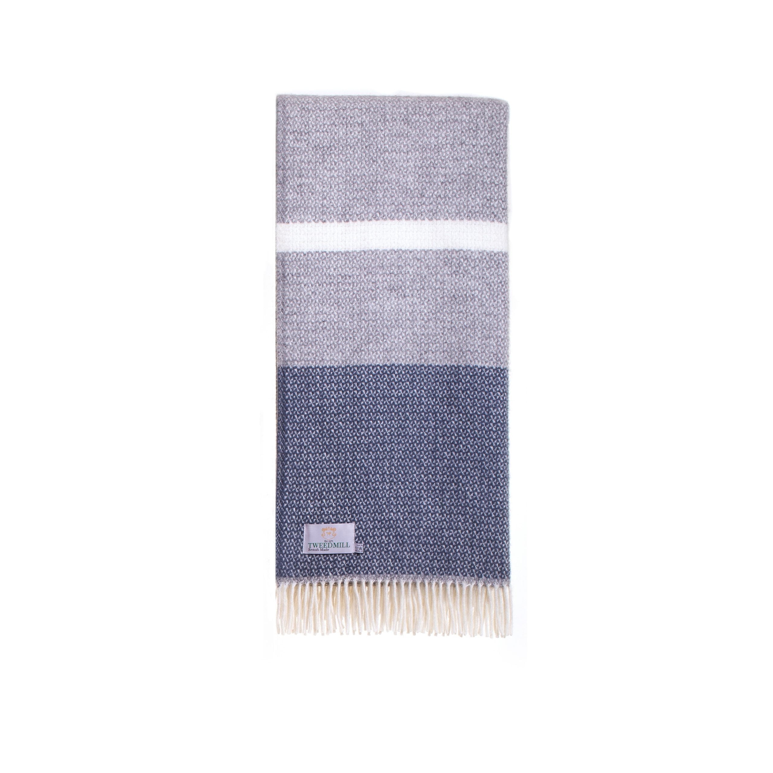 Tweedmill plaid - Illusion Panel Blue Slate