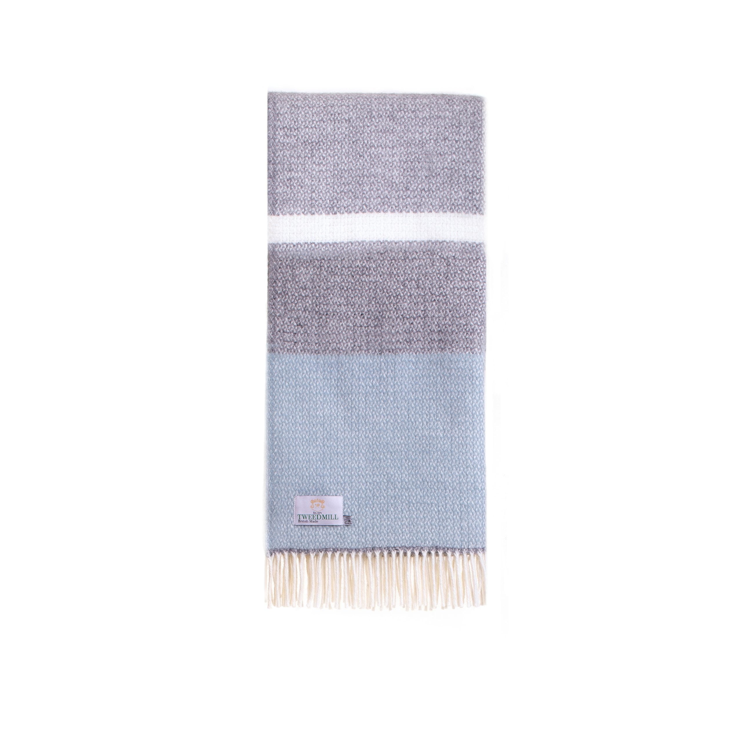 Tweedmill plaid - Illusion Panel Duck Egg