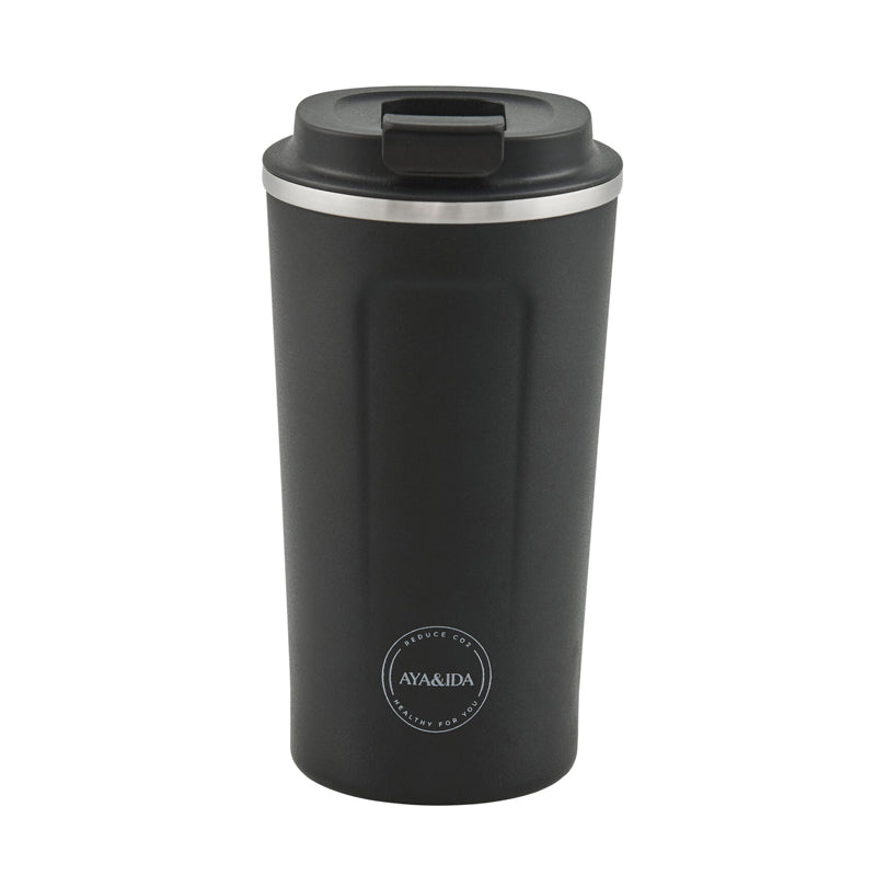 AYA&IDA CUP2GO Matte Black 500 ml