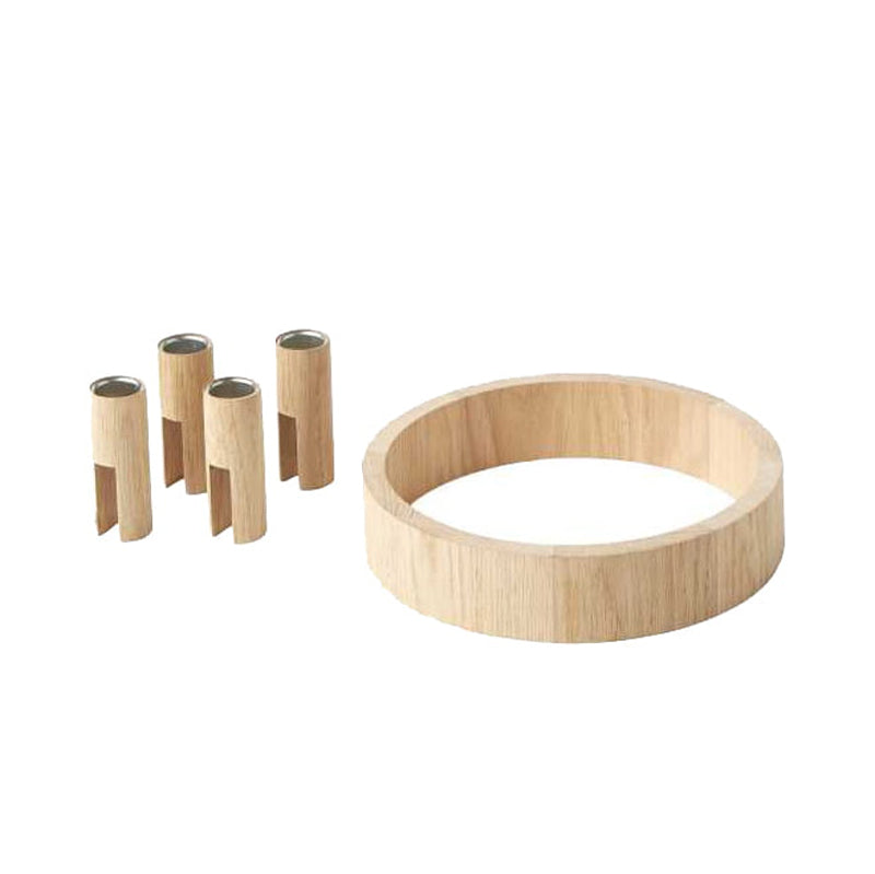 by Brorson Cirkel lysestage Natur