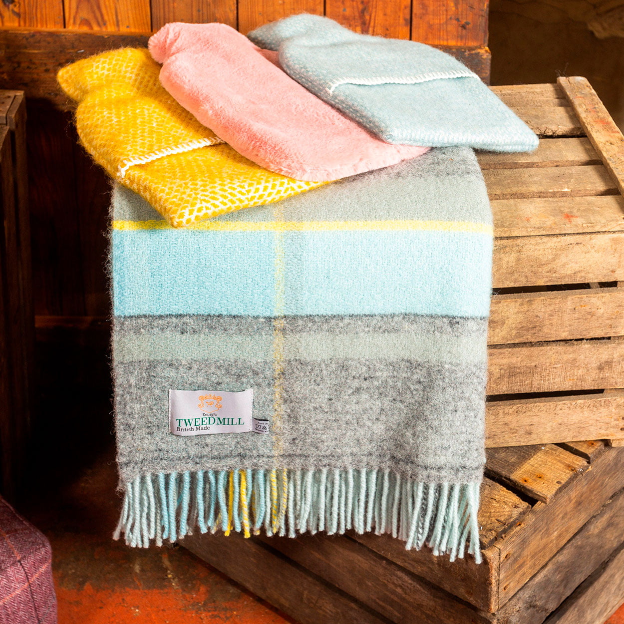 Tweedmill plaid - Mills Stone