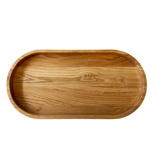 by Brorson Oval bakke 40 cm i olieret eg