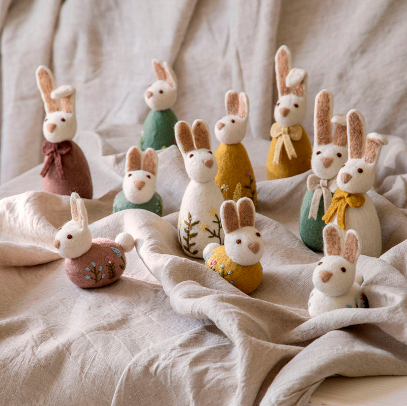 Gry & Sif - Kanin med blomst