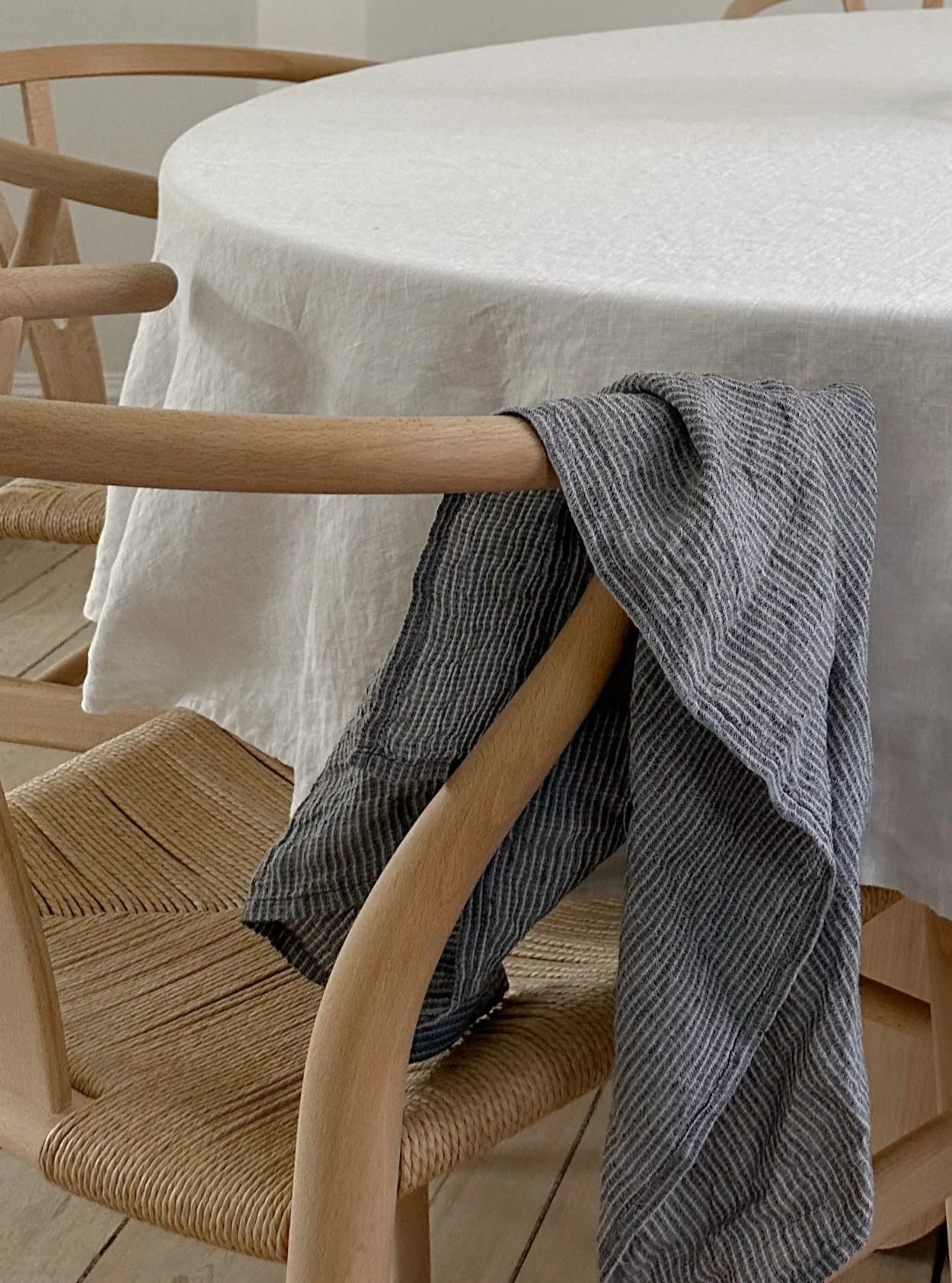 DoDesign Viskestykke Denim stripes