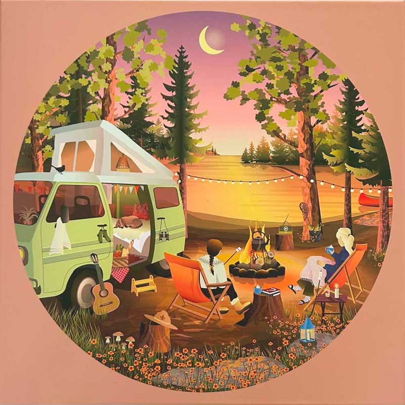 Van Life - rundt puslespil
