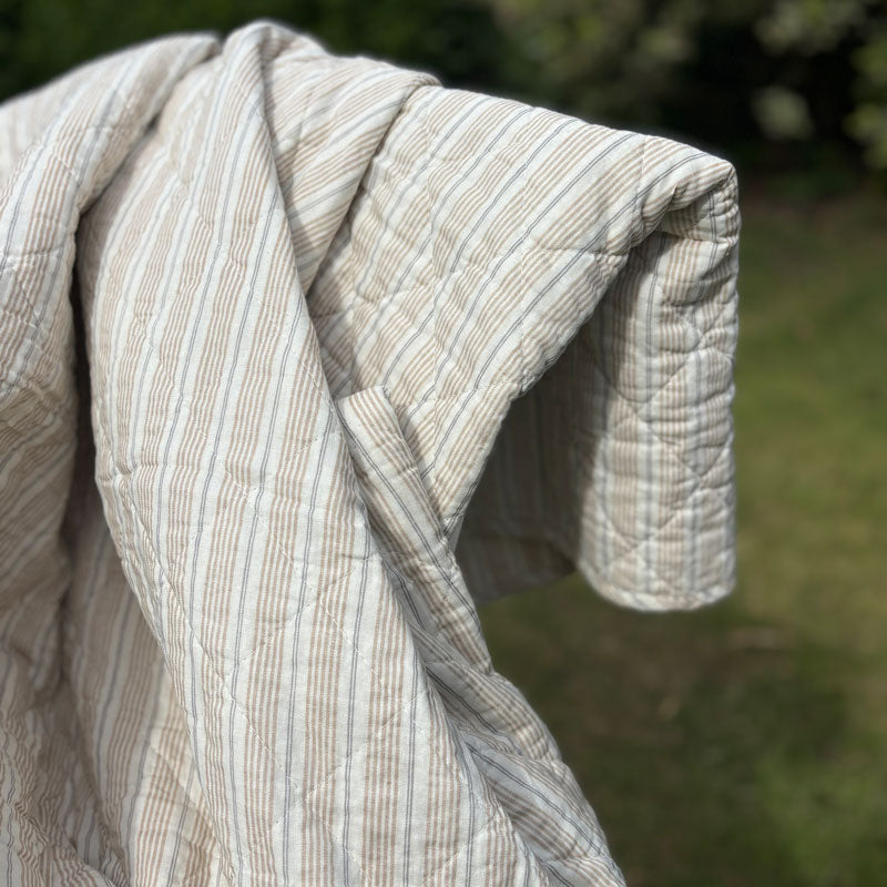 Au Maison Quilt Ethnic, Beige, 140x180 cm